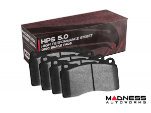 Porsche 911 Brake Pads - Front - Hawk Performance - HPS 5.0 - 2016 Porsche 911 Brake Pads - Front - Hawk Performance - HPS 5.0 - 2016